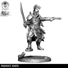 Load image into Gallery viewer, Arakhan, Bane Commander | Spires of Allstein | Bestiarum | Miniatures D&amp;D Wargaming DnD