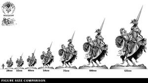 Lionheart Cavalry | House Lionheart | Bestiarum | Miniatures D&D Wargaming DnD