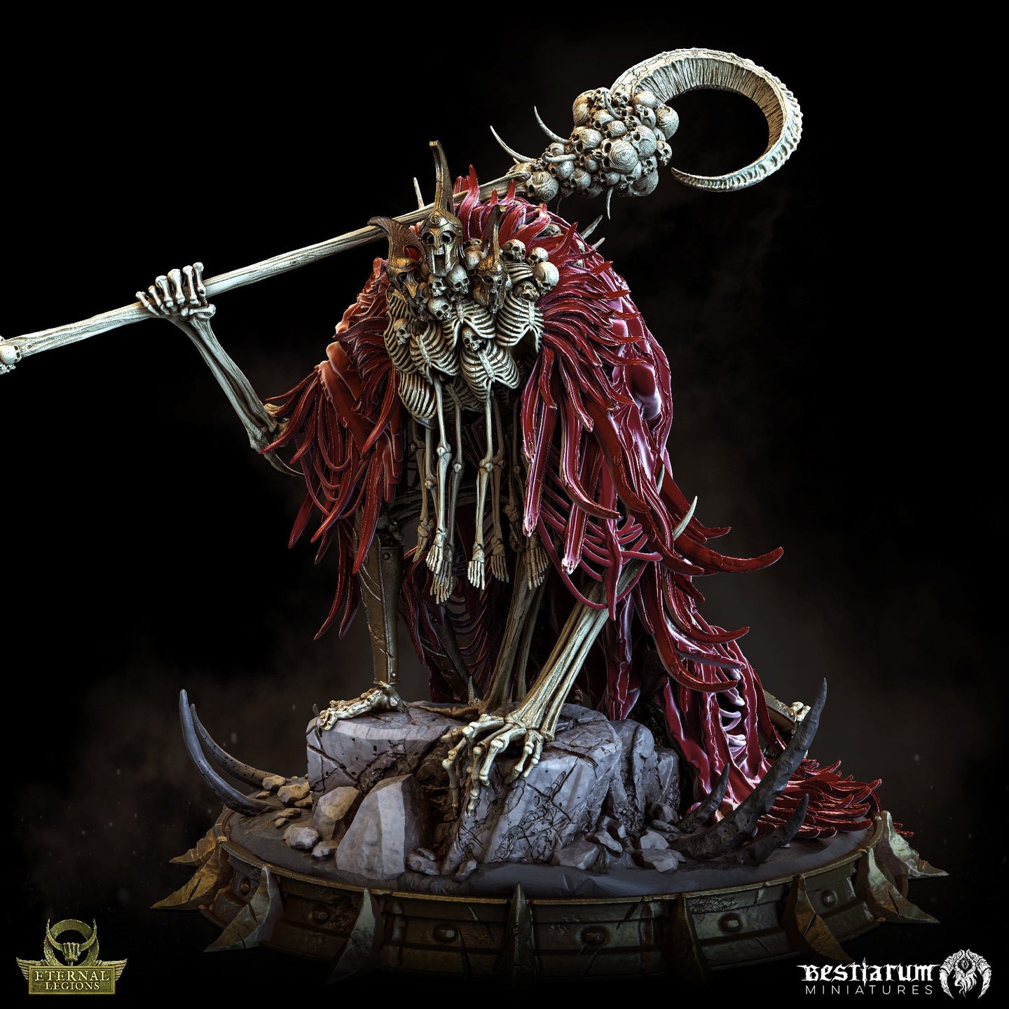 The Grave King | Eternal Legions | Bestiarum | Miniatures D&D Wargaming DnD