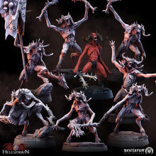 Load image into Gallery viewer, Hellfiends | Hellspawn | Bestiarum | Miniatures D&amp;D Wargaming DnD