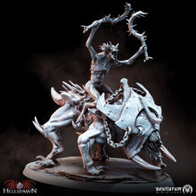 Load image into Gallery viewer, Hellriders | Hellspawn | Bestiarum | Miniatures D&amp;D Wargaming DnD