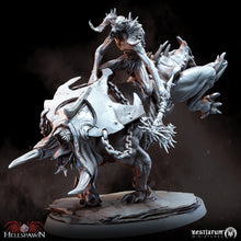 Load image into Gallery viewer, Hellriders | Hellspawn | Bestiarum | Miniatures D&amp;D Wargaming DnD