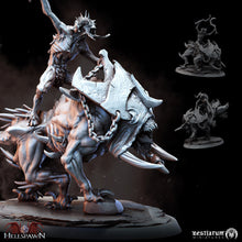 Load image into Gallery viewer, Hellriders | Hellspawn | Bestiarum | Miniatures D&amp;D Wargaming DnD