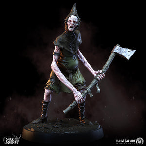 Mad Woodcutter | Dark Forest | Bestiarum | Miniatures D&D Wargaming DnD