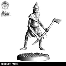 Load image into Gallery viewer, Mad Woodcutter | Dark Forest | Bestiarum | Miniatures D&amp;D Wargaming DnD