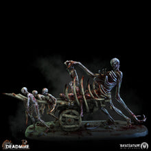 Load image into Gallery viewer, The Corpse Wagon | Deadmire | Bestiarum | Miniatures D&amp;D Wargaming DnD