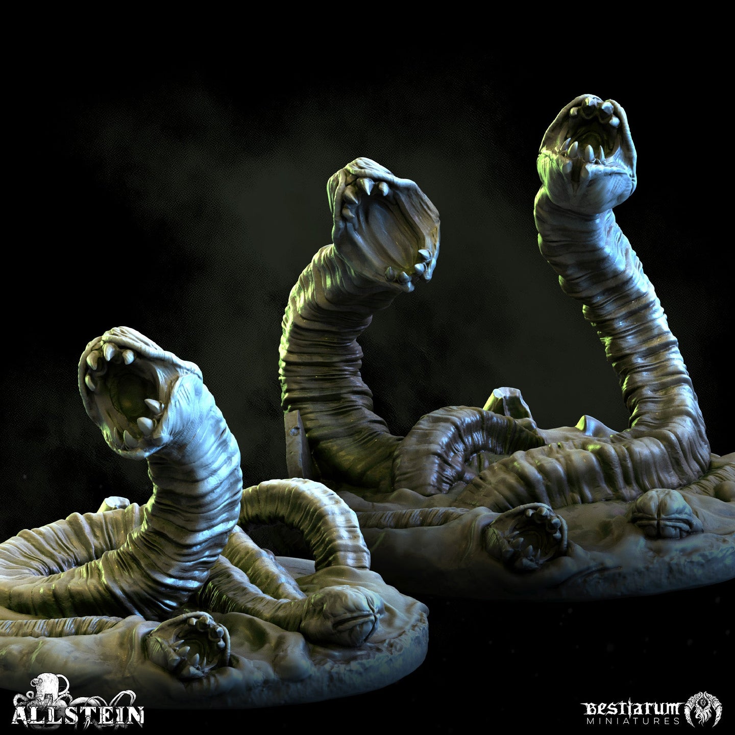 Swamp Leeches | Scrappers of Allstein | Bestiarum | Miniatures D&D Wargaming DnD