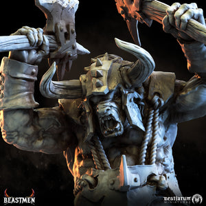 Aurox Battlesmith | Beastmen | Bestiarum | Miniatures D&D Wargaming DnD