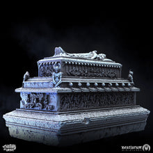 Load image into Gallery viewer, Sarcophagus | Covenant of Grief | Bestiarum | Miniatures D&amp;D Wargaming DnD