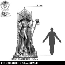 Load image into Gallery viewer, Dark Elf High Priestess | The Remade | Bestiarum | Miniatures D&amp;D Wargaming DnD