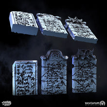 Load image into Gallery viewer, Gravestones and Tomb Kit | Covenant of Grief | Bestiarum | Miniatures D&amp;D Wargaming DnD