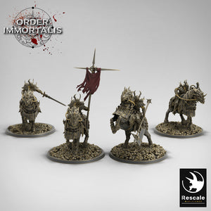 Blood Cavaliers - Order Immortalis - Rescale Miniatures - Wargaming D&D DnD