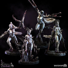 Load image into Gallery viewer, Dark Elf Cultists | The Remade | Bestiarum | Miniatures D&amp;D Wargaming DnD