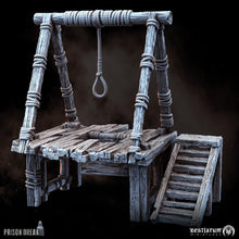 Load image into Gallery viewer, Prison Gallows | Prison Break | Bestiarum | Miniatures D&amp;D Wargaming DnD