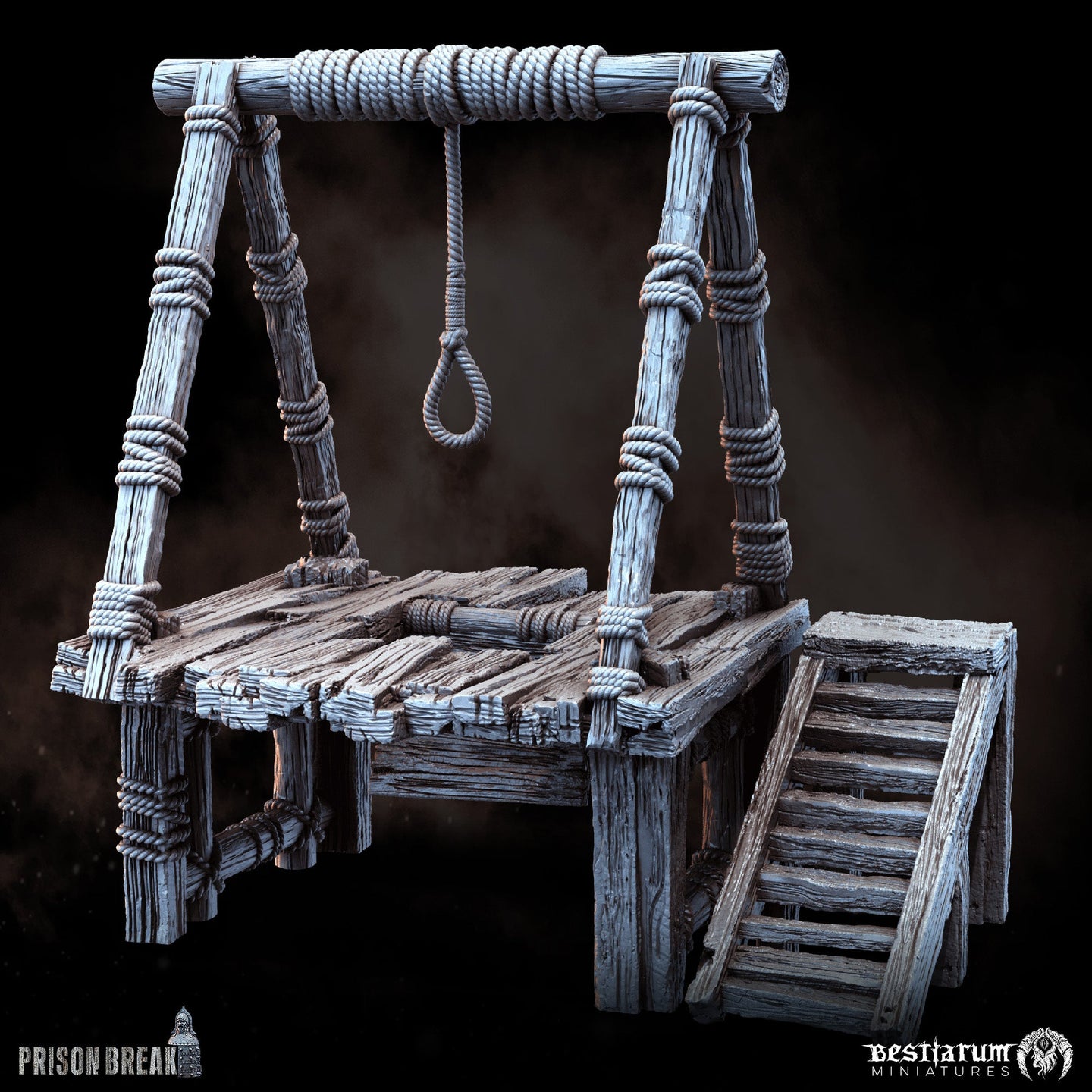 Prison Gallows | Prison Break | Bestiarum | Miniatures D&D Wargaming DnD