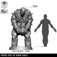 Load image into Gallery viewer, Behemoth Slave | The Court of Balazar | Bestiarum | Miniatures D&amp;D Wargaming DnD