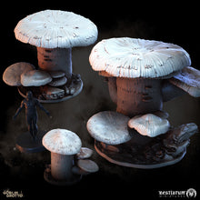 Load image into Gallery viewer, Cave Mushrooms | Goblin Grotto | Bestiarum | Miniatures D&amp;D Wargaming DnD