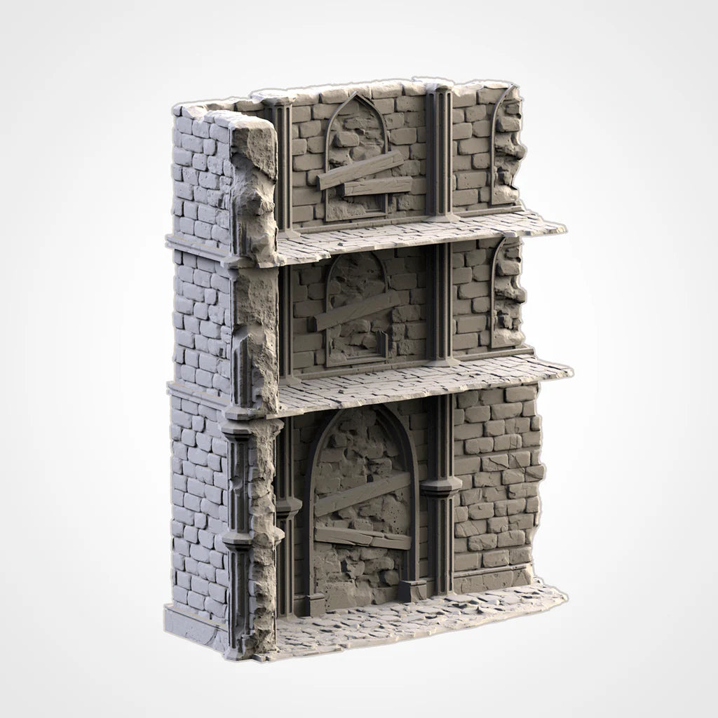 Temple Ruins - Battle Builder Tech - Txarli Factory Terrain Wargaming D&D DnD