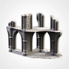 Load image into Gallery viewer, Temple Ruins - Battle Builder Tech - Txarli Factory Terrain Wargaming D&amp;D DnD