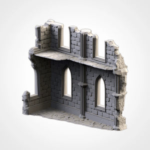 Temple Ruins - Battle Builder Tech - Txarli Factory Terrain Wargaming D&D DnD