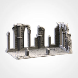 Temple Ruins - Battle Builder Tech - Txarli Factory Terrain Wargaming D&D DnD