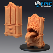 Load image into Gallery viewer, Mimic Wardrobe - Epic Miniatures Wargaming D&amp;D DnD