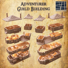 Load image into Gallery viewer, Adventurer Guild Building - Miniatureland - Terrain Wargaming D&amp;D DnD