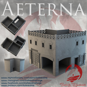 Aeterna Building 10 - Aeterna - Dark Realms Terrain Wargaming D&D DnD