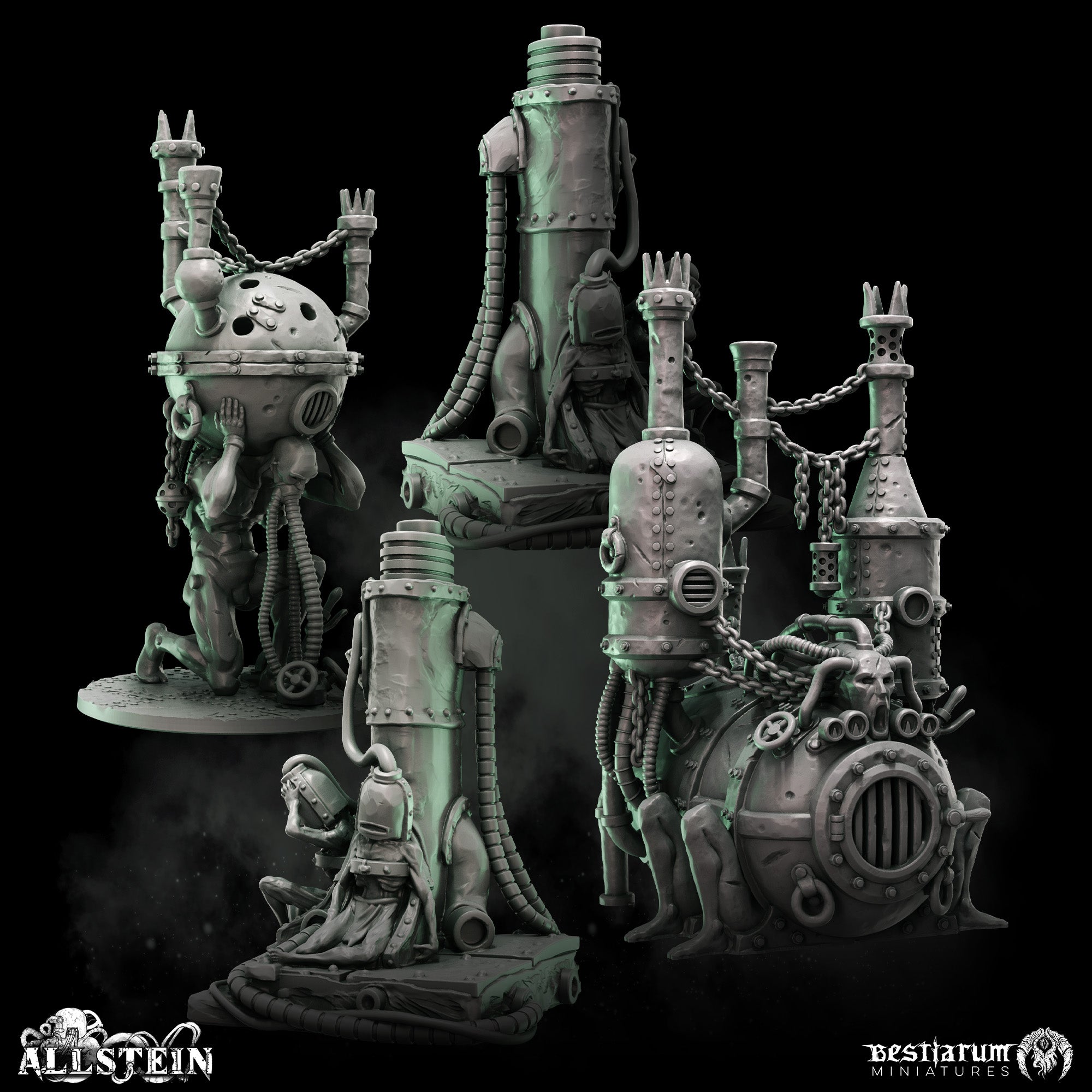 Machines of Allstein | Spires of Allstein | Bestiarum | Miniatures D&D  Wargaming DnD