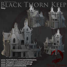 Load image into Gallery viewer, Black Thorn Keep - Black Thorn Keep - Dark Realms Terrain Wargaming D&amp;D DnD