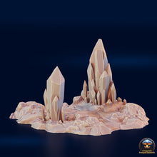 Load image into Gallery viewer, Cave Floor Scatter - Crossroads Fungal Tunnels - 3DHexes Wargaming Terrain D&amp;D DnD