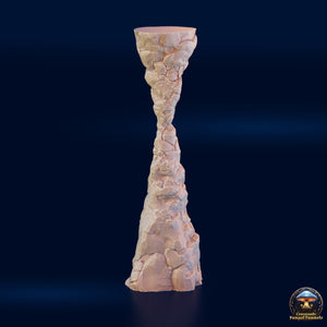 Stalagmites Scatter - Crossroads Fungal Tunnels - 3DHexes Wargaming Terrain D&D DnD