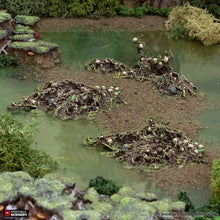 Load image into Gallery viewer, Death Marsh Mounds - The Gloaming Swamps - Printable Scenery Terrain Wargaming D&amp;D DnD 28mm 32mm 40mm