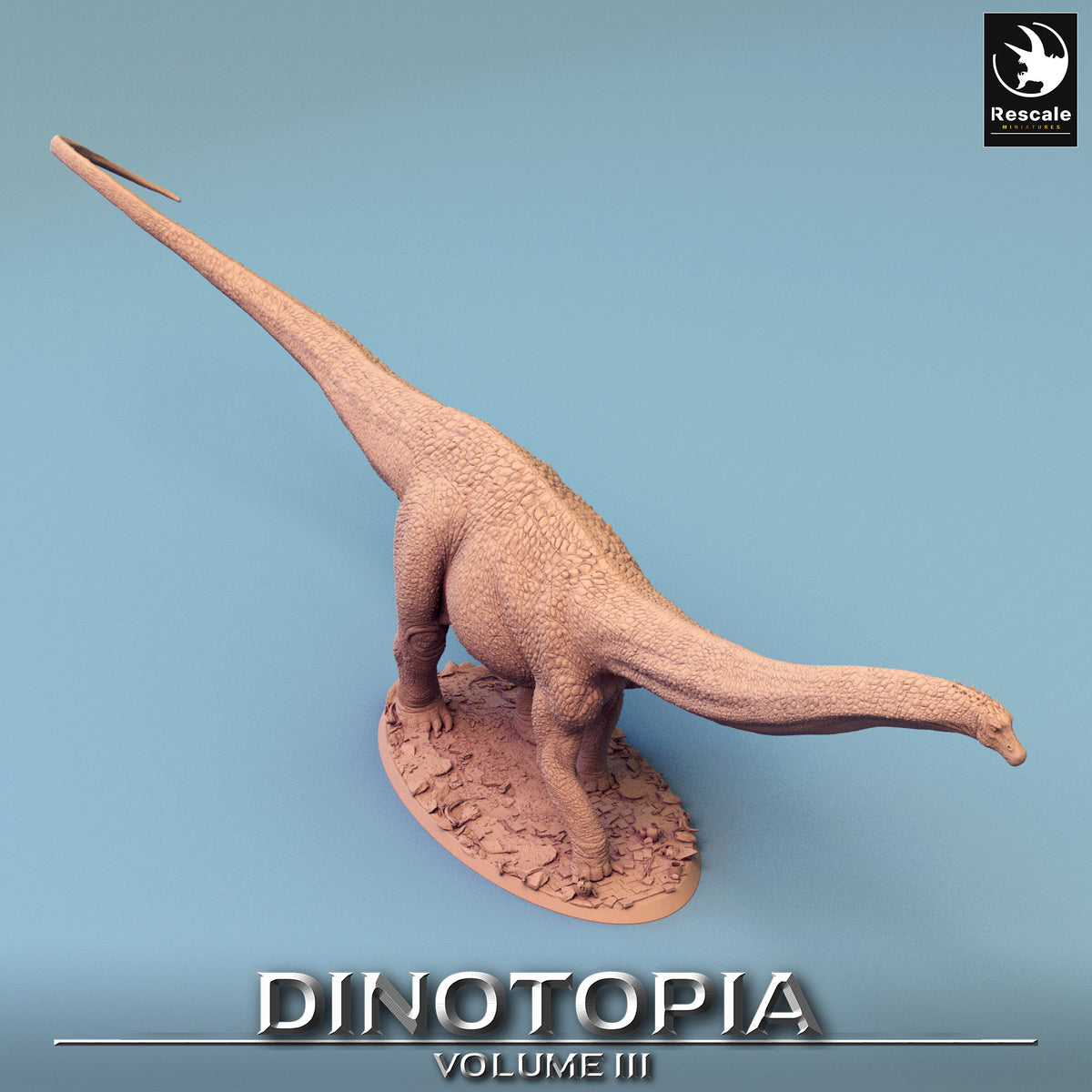 Diplodocus - Dinotopia - Rescale Miniatures - Wargaming D&D DnD ...