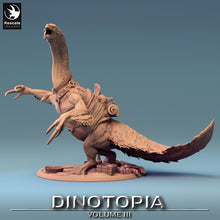 Load image into Gallery viewer, Therizinosaurus - Accident Saddle No Rider - Dinotopia - Rescale Miniatures - Wargaming D&amp;D DnD