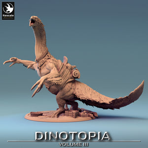 Therizinosaurus - Accident Saddle No Rider - Dinotopia - Rescale Miniatures - Wargaming D&D DnD