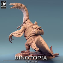 Load image into Gallery viewer, Therizinosaurus - Accident Saddle No Rider - Dinotopia - Rescale Miniatures - Wargaming D&amp;D DnD