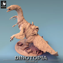 Load image into Gallery viewer, Therizinosaurus - Accident Saddle No Rider - Dinotopia - Rescale Miniatures - Wargaming D&amp;D DnD