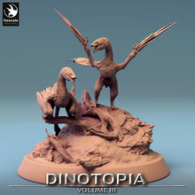 Load image into Gallery viewer, Microraptor - Rock - Dinotopia - Rescale Miniatures - Wargaming D&amp;D DnD