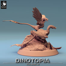 Load image into Gallery viewer, Microraptor - Rock - Dinotopia - Rescale Miniatures - Wargaming D&amp;D DnD