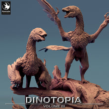 Load image into Gallery viewer, Microraptor - Rock - Dinotopia - Rescale Miniatures - Wargaming D&amp;D DnD