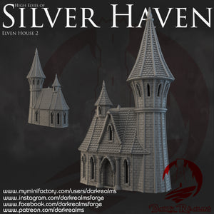 House 2 - Silver Haven - Dark Realms Terrain Wargaming D&D DnD