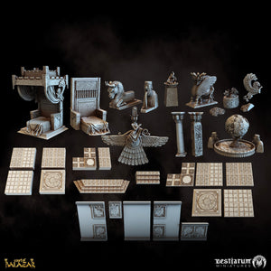 Furniture and Ornamentation | The Court of Balazar | Bestiarum | Miniatures D&D Wargaming DnD