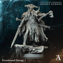 Load image into Gallery viewer, Frostbound Drengrs - Frostbound Horrors - Frozen Echoes - Archvillain Games - Wargaming D&amp;D DnD