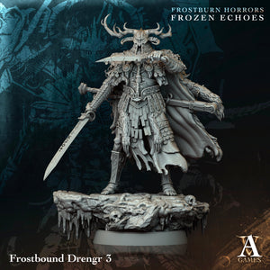 Frostbound Drengrs - Frostbound Horrors - Frozen Echoes - Archvillain Games - Wargaming D&D DnD