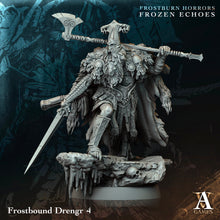 Load image into Gallery viewer, Frostbound Drengrs - Frostbound Horrors - Frozen Echoes - Archvillain Games - Wargaming D&amp;D DnD