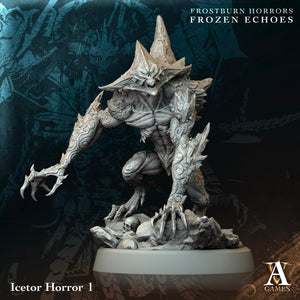 Icetor Horrors - Frostbound Horrors - Frozen Echoes - Archvillain Games - Wargaming D&D DnD