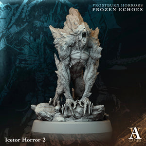 Icetor Horrors - Frostbound Horrors - Frozen Echoes - Archvillain Games - Wargaming D&D DnD