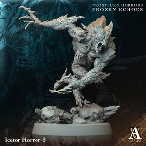 Icetor Horrors - Frostbound Horrors - Frozen Echoes - Archvillain Games - Wargaming D&D DnD