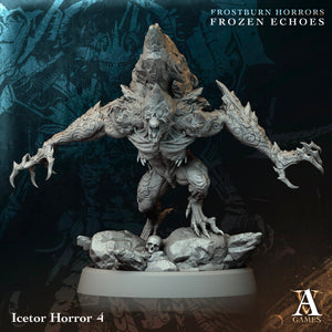 Icetor Horrors - Frostbound Horrors - Frozen Echoes - Archvillain Games - Wargaming D&D DnD